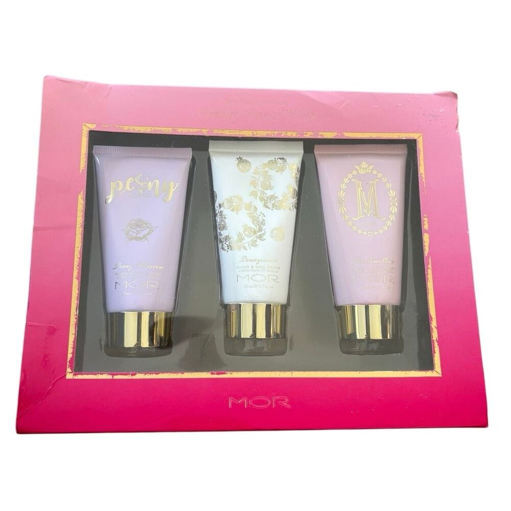 MOR Holiday Hands Trinity Petite Hand & Nail Cream *New*